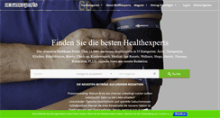 Desktop Screenshot of healthexperts.net